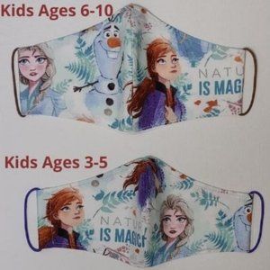 Frozen Kids Face Masks - Machine Washable